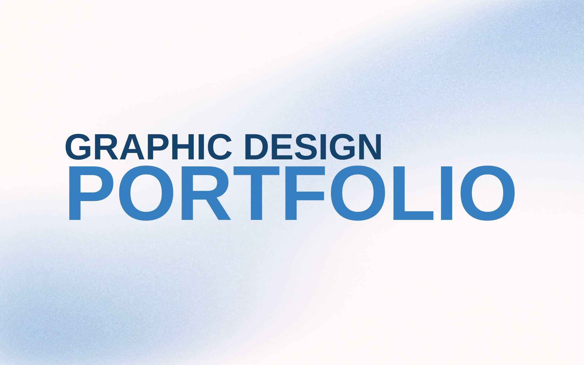 Graphic Design Portfolio